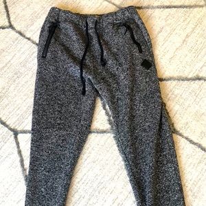 Black sweat pants
